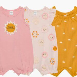 Petite Lem Baby Romper (3 Pack)